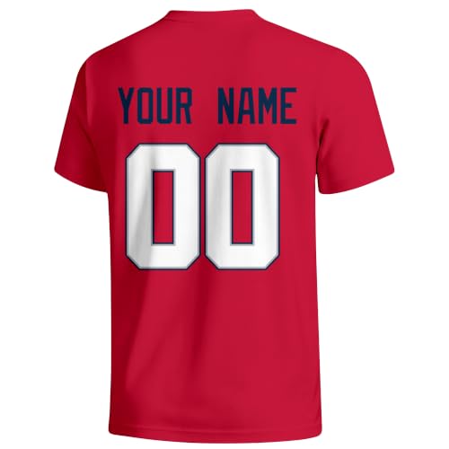 Image of ANTKING T Shirt with Custom Name Number for Men Women Gifts | Custom T Shirt for Youth Men Women Birthday Gift