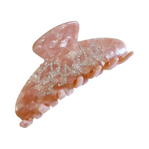 RPZL Pince cheveux grande taille, rose mariée