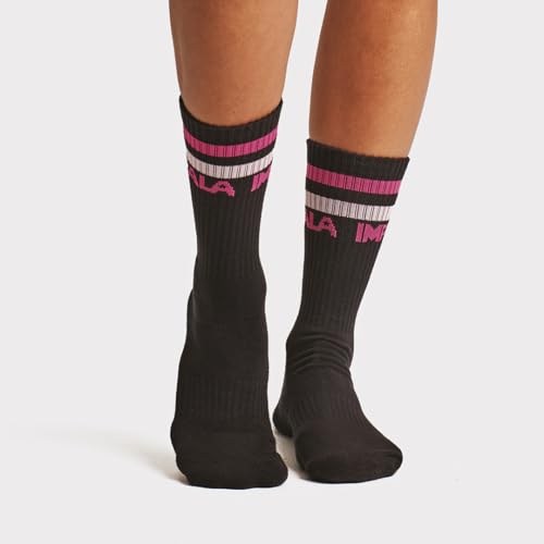 Impala Rollerskates Stripe Socks 3-Pack Black One Size3