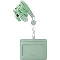 Amazon | スリップオン リール付きIDケース ST ノワール 革 ターコイズ