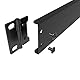 Jingchengmei 12 Ports/Wege/Loch, aufklappbares Patchpanel – 1U 19 Zoll Rack-Mount D-Stecker – Audio mit aufklappbarer Seite (H1U12D, schwarz)