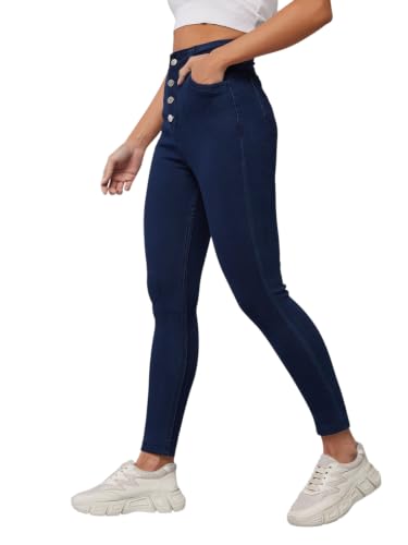 Image of Dolce Crudo Distressed High Rise Skinny Jeans for Women