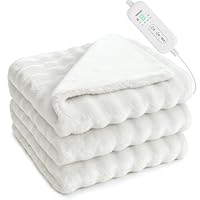 Amazon.co.jp : MOSMEE 電気毛布 【2025AI 自動温度調整+表面兎毛調+