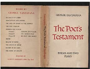 Hardcover The Poet's Testament Book