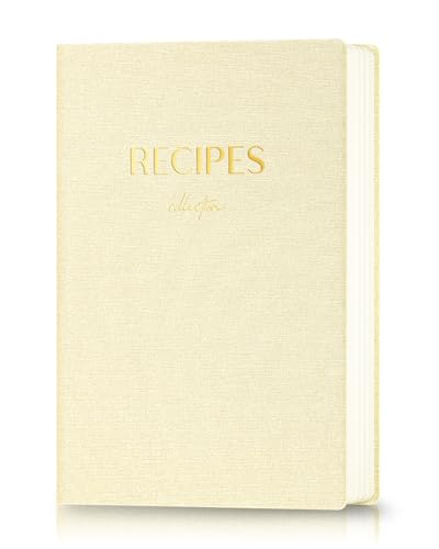 Livre de recettes vierge à offrir à un passionné de cuisine créative