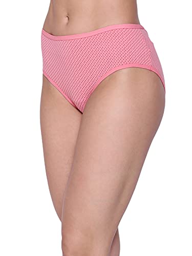Image of Clovia Women's Cotton Mid Waist Dot Print Hipster Panty