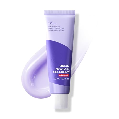 IsNtree Onion Newpair Gel Cream Plus 50ml 1.69 fl.oz Uneven Skin Tone Care | Hydrating Gel Moisturizer | Red Onion Extract & Niacinamide | Lightweight Non-Sticky | Korean Skincare