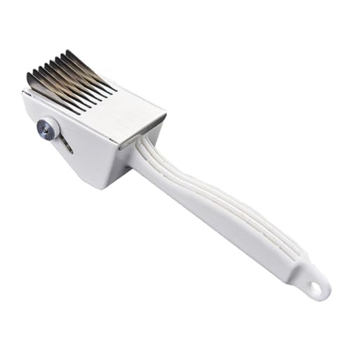 Ablandador de carne, ablandador de carne de acero inoxidable | Piercing para carne de carne de carne | Utensilios de cocina multifuncionales | Profundidad ajustable para adobo de barbacoa | Utensilios