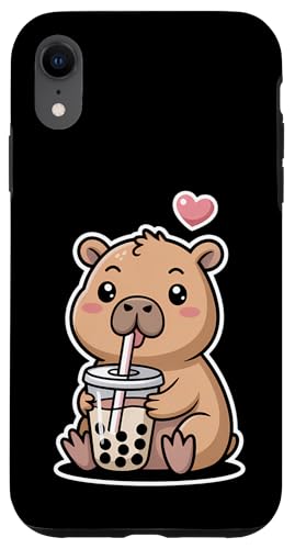 Silly Capybara �h�����N �{�o�e�B�[ ���킢�� ���킢�� �X�}�z�P�[�X iPhone XR �p
