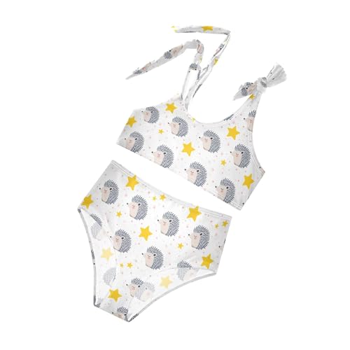 Image of Girls Tankini Swimsuit Bathing Suit Two Piece Bikini Summer Beach Swimwear with Adjustable Strap 3-12 Years
