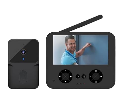 インターホン 工事不要 テレビドアホン リアルタイム 大画面モニター