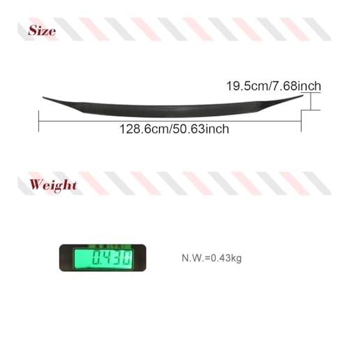 Aileron de coffre Porsche Macan ajustement direct sans perçage style OEM - 7