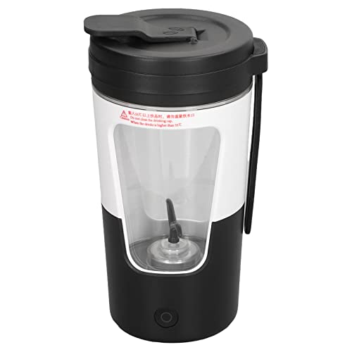 Yctze Tasse de café Auto-agitant Automatique - Tasse de Mélange Rechargeable avec Chargement USB, Fond Antidérapant et Grand Bec pour Boissons Lisses