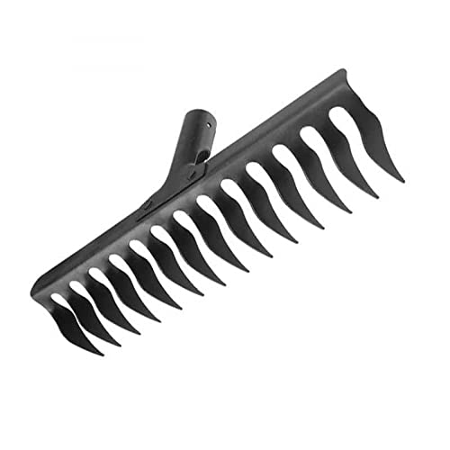 YXSH 14-tooth Rake Hay Deciduous Rake Pine Soil Rake Garden Gardening Tools Agricultural Farm Tools