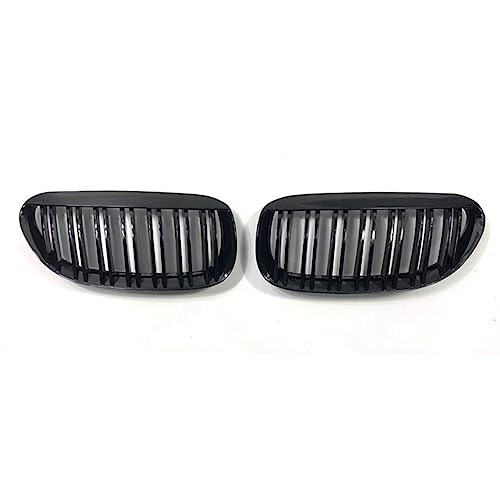 Grille Calandre à Double Lamelle pour BMW M6 E63 E64 Style Sport