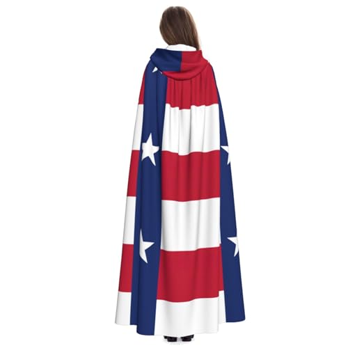 Cape médiévale à capuche Texas costume confortable sans effort