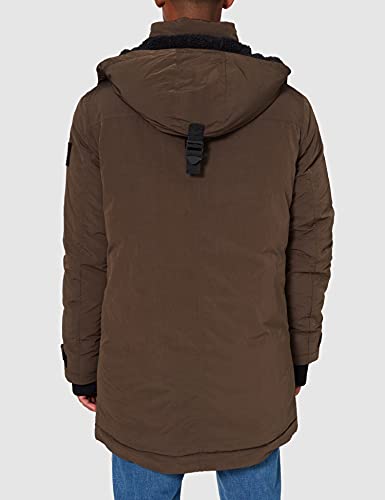 Calvin Klein Jeans Parka Lungo Foderato Sherpa