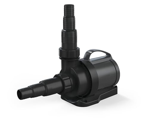 Pontec 95664 PondoMax Eco 15000 Control - Filterpumpe, Bachlaufpumpe, integrierter Controller, variable Förderleistung, über und unter Wasser aufstellbar