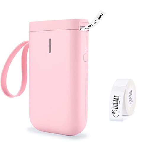 NIIMBOT Label Maker Machine with Tape, D11 Wireless Bluetooth Connection Portable Printer Mini Label Makers with Multiple Templates Easy to Use Office Home Organization USB Rechargeable