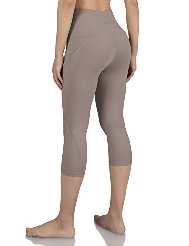 image for ODODOS Women's High Waist Yoga Capris with Pockets,Tummy Control,Worko