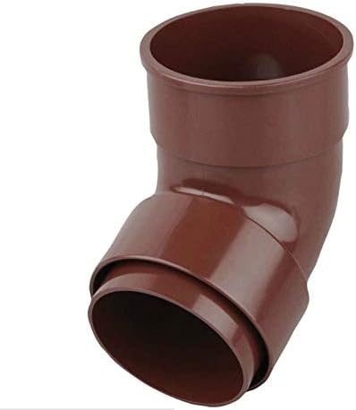Wavin OSMA Roundline Downpipe Offset Bend (Socket) Brown 0T025n
