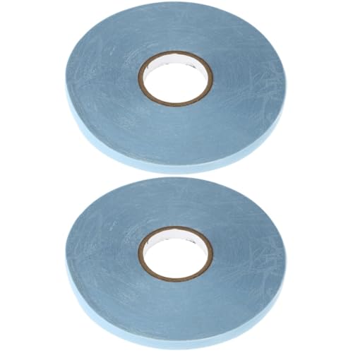 Baluue 2 Rolls Double Sided Hair Tape Tabs Lace Tape for Wigs Invisible Strong Hold Hair Extension Adhesive Sticker Natural Look Extension Supplies