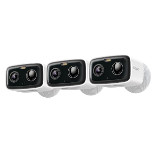 Image of Tapo 1080p Outdoor Wireless Security Camera, Battery Powered, C400(3-Pack)