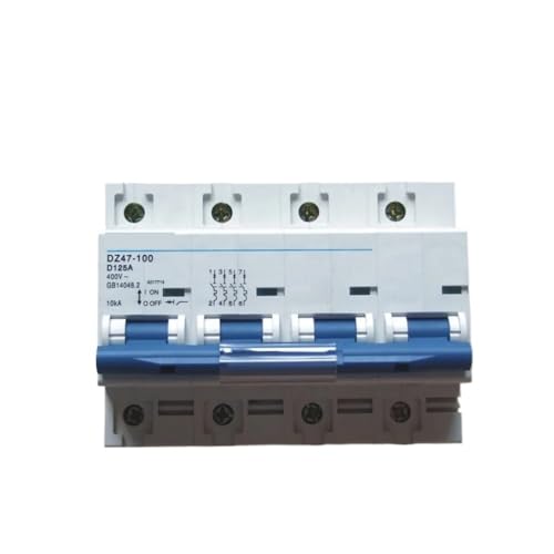 Disjoncteur 4P 125A pour éviter les surcharges sur réseau triphasé 415V