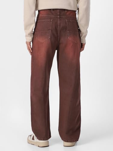 Image of Urbano Fashion Men Mid Rise Loose Jeans