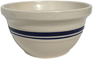 Cookhouse 10 in. Dominion Ceramic Mixing Bowl Blue & White - Pack of 4