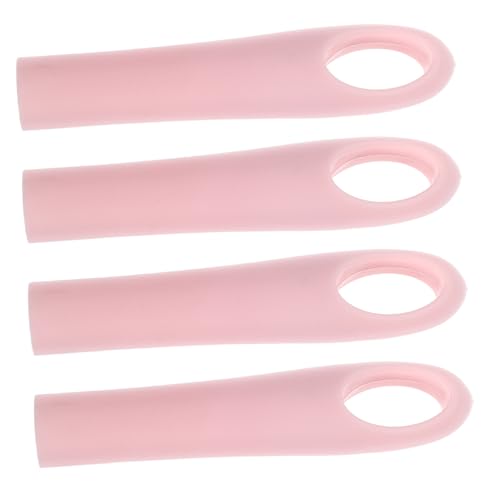 PACKOVE 4pcs Mop Handle Replacement Grips Non- Design for Mop Rod Hanging for Convenient Storage and Compatible Various Broom Handles