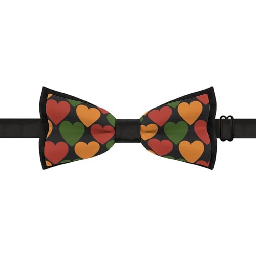 GoasNei Black History Month 2022 Bow Tie for Men Adjustable Necktie Funny Tie Neck Ties for Weddings Party