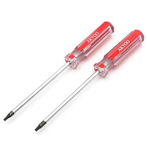 2PCS T15 Torx Screwdriver, 4inch Torx Driver Star Bit Screwdrivers for Computer Repairing, Automobile Tools and Home Appliances