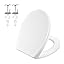 Slim UF Toilet Seat D Shape, Slow Close And Quick Release - Toilet Seat