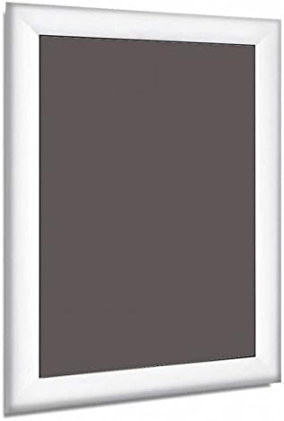 White A4 A3 A2 A1 A0 Mitred Snap Frames Wall Posters Holder Click Frame Picture Clip Display Retail Wall Notice Boards (A3 Portrait)