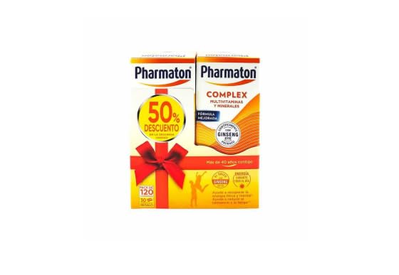 Mutlivitaminas y minerales PHARMATON COMPLEX. Promoción especial 130 comprimidos (100+30 de regalo)