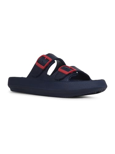 Image of Bata Men CODA THONG Sandals, Dark Brown,