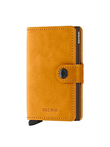 Vintage Ochre Mini Wallet by Secrid