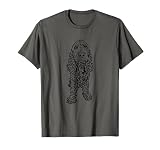 Regalo para mamá perro papá cocker spaniel negro Camiseta