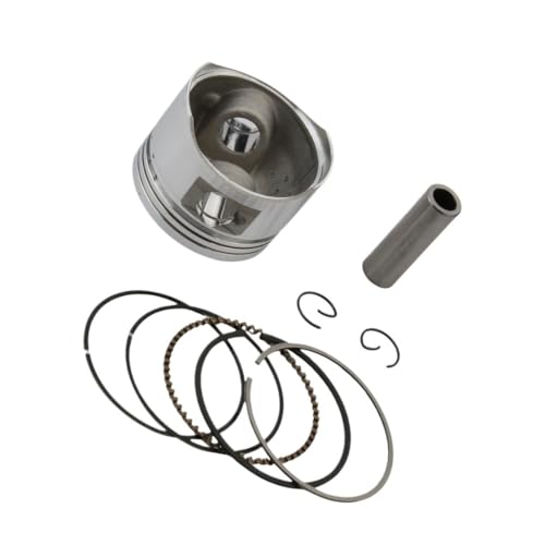 Kit piston 52,4 mm moto 110cc haute compression axe 13 mm CD110 Fo110