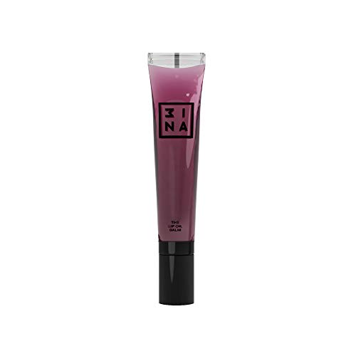 3INA Makeup Cruelty Free Paraben Free Vegan Lip Oil Balm 9 ml - 100 Raspberry