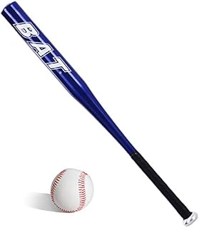 Baseball Bat and Baseball Set Baseball Bat Red Silver Black Blue Gold to choose aluminum 25inch security youth adult outdoor training and practise