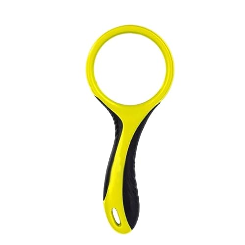 MQPALZKD 3X Handle Magnifier Elderly Reading Home Optical Lens Magnifying Glass