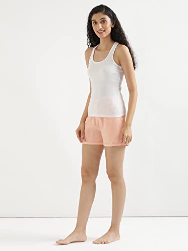 Image of SAADAA Women's Shorts Pants Cotton Linen Fabric 2 Deep Pockets