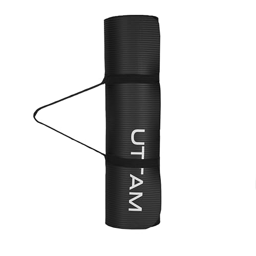 UTTAM Yoga Mat | Multi-Purpose Extra Thick Foam Exercise Mats | Stretching, Resistance Workout & Therapy – Pilates, Home & Gym Equipment Accessory for Men Women Kids (183 x 60cm) - Image 6