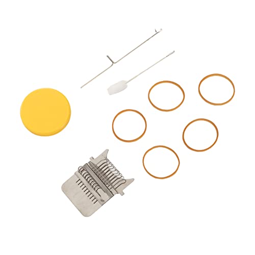 Jeanoko Uniquely Designed High Speed Knitting Alarm Machine, with Metal Strap Hook and Plastic Disc, Function: Sewing Helper, Create Various Patterns (10 Pins)