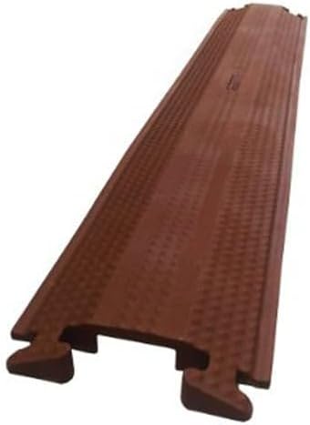 60 in. Home N Office Small Drop Over Cord Protector - Brown