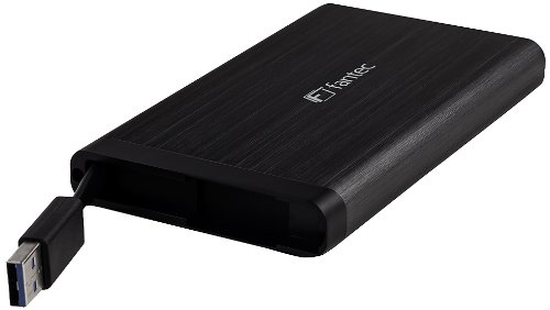FANTEC 16760 Externe Festplatte 1,5TB (6,4 cm (2,5 Zoll), 7200rpm, 8MB, SATA) schwarz