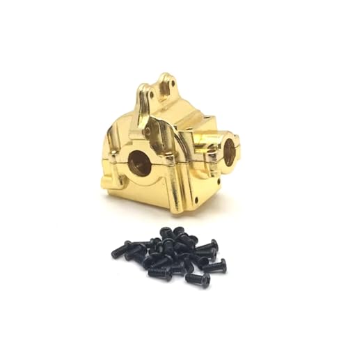 RC�����p�A�N�Z�T���[ For WLtoys 1/14 144010 144001 144002 1/12 124016 124017 124018 124019 ���^���A�b�v�O���[�h���g���t�B�b�g�M�A�{�b�N�X�J�o�[ RC�J�[�p�[�c(Yellow)
