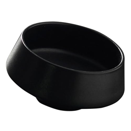 Pot de fleurs en céramique noir 6 pouces design simple et finition durable - 2